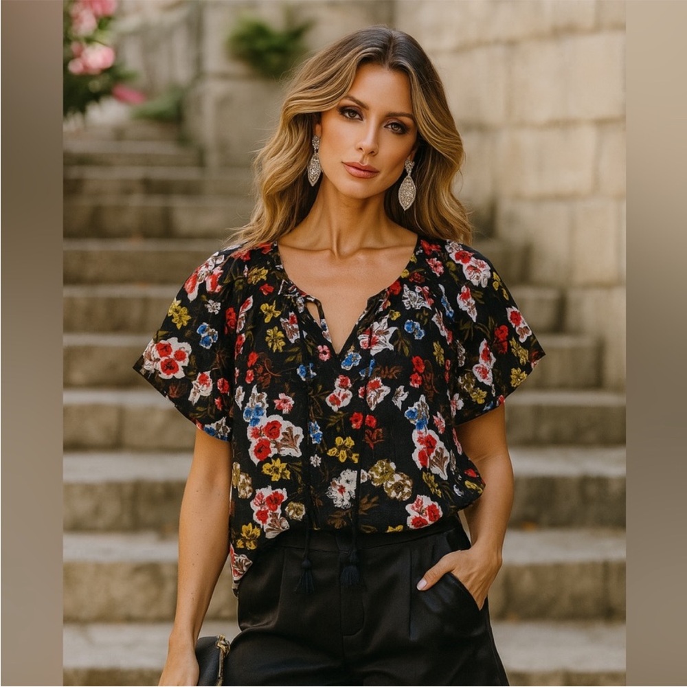 Marc New York Floral Top